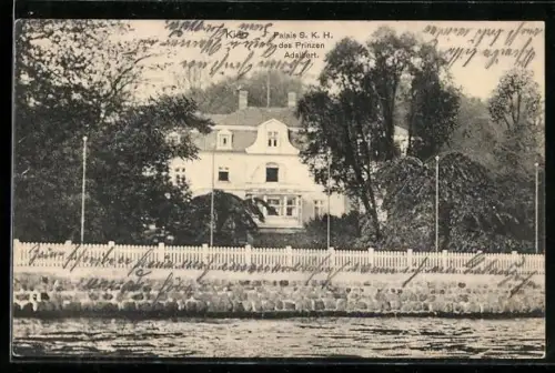 AK Kiel, Palais S. K. H. des Prinzen Adalberg