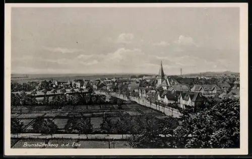 AK Brunsbüttelkoog, Ortsansicht