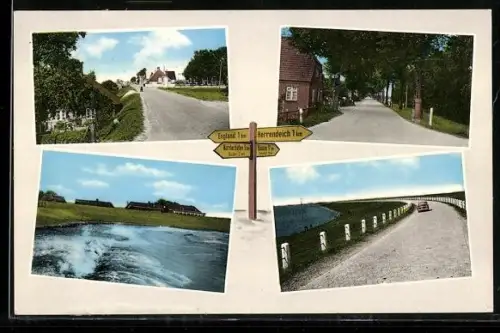 AK Nordstrand, Ansichten der Insel bei Husum