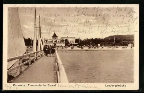 AK Timmendorfer Strand, Landungsbrücke
