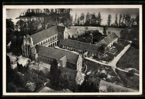 AK Chorin, Kloster, Fliegeraufnahme