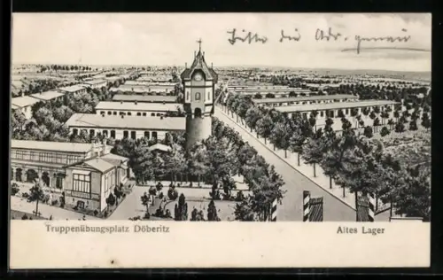 AK Döberitz, Truppenübungsplatz, Altes Lager