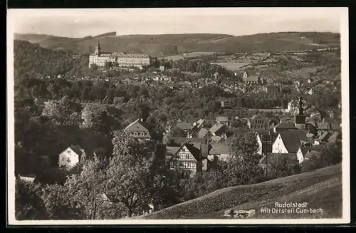 AK Rudolstadt, Ortsteil Cumbach, Schloss Heidecksburg