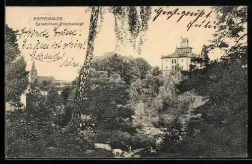 AK Eberswalde, Sanatorium Drachenkopf
