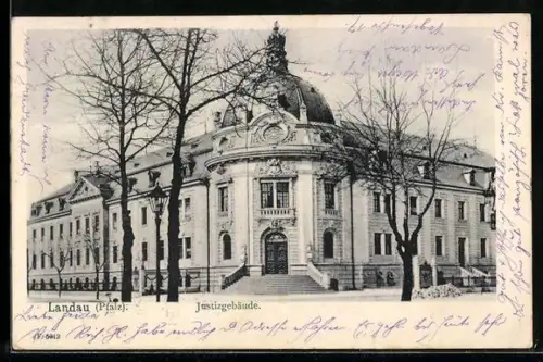 AK Landau /Pfalz, Justizgebäude