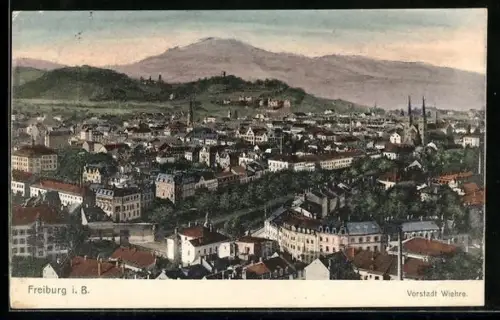 AK Freiburg i. B., Vorstadt Wiehre