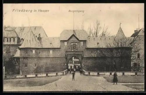 AK Friedberg in Hessen, Burgeingang