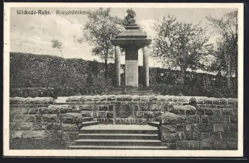 AK Wickede-Ruhr, Kriegerdenkmal