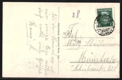 AK Wickede-Ruhr, Kriegerdenkmal