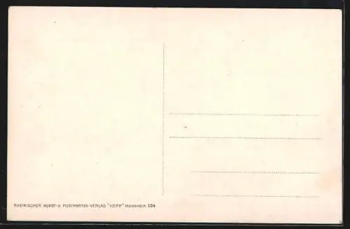 AK Mannheim, Plan der Innenstadt