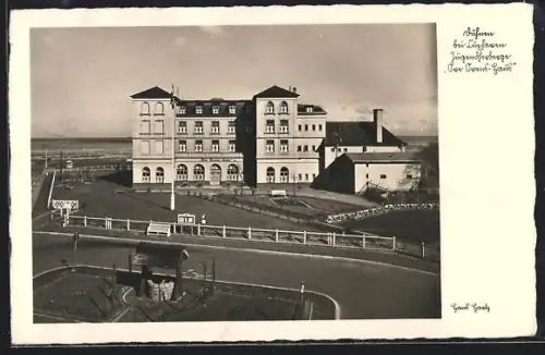 AK Duhnen bei Cuxhaven, Jugendherberge Ove Ovens-Haus