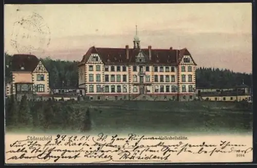 AK Lüdenscheid, Blick auf die Volksheilstätte