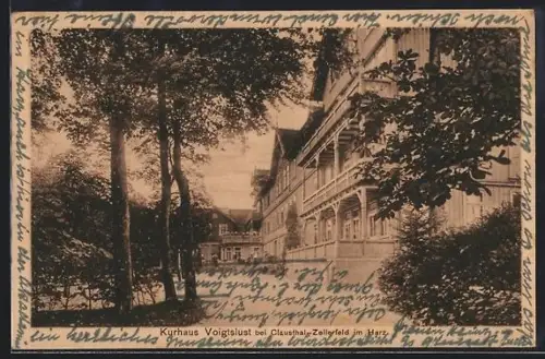 AK Zellerfeld-Clausthal im Harz, Kurhaus Voigtslust