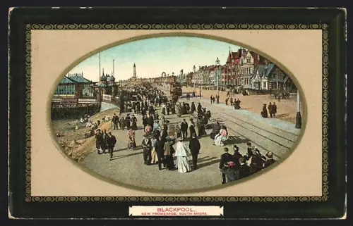 AK Blackpool, New Promenade, South Shore