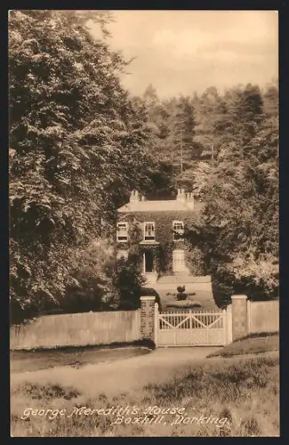 AK Dorking, George Meredith`s House, Boxhill