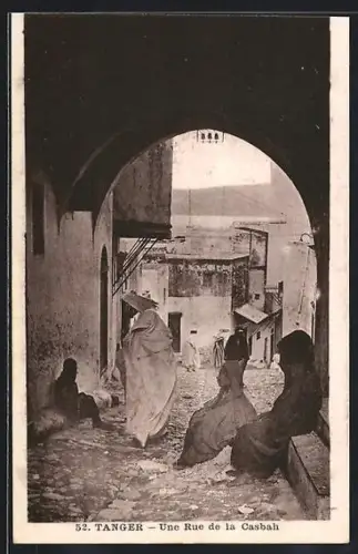 AK Tanger, Une Rue de la Casbah