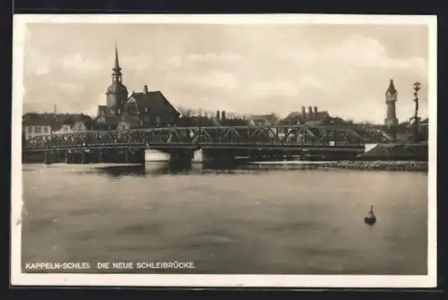 AK Kappeln /Schlei, Neue Schleibrücke
