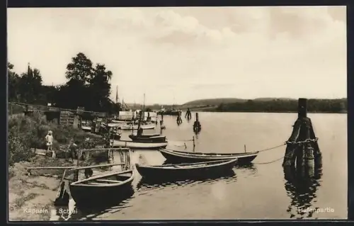 AK Kappeln /Schlei, Hafenpartie