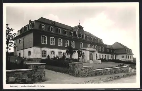 AK Lennep, Landwirtschaftliche Schule