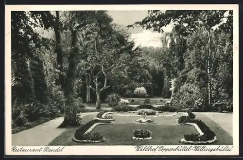 AK Hamburg-Poppenbüttel, Restaurant Randel, Waldhof Poppenbüttel-Wellingsbüttel
