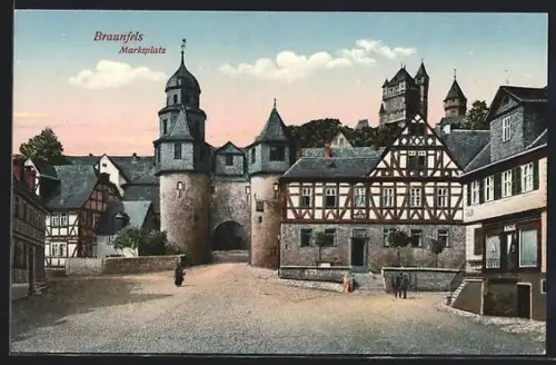 AK Braunfels, Marktplatz
