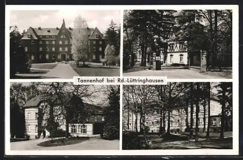 AK Remscheid-Lüttringhausen, Verschiedene Ansichten des Tannenhofs