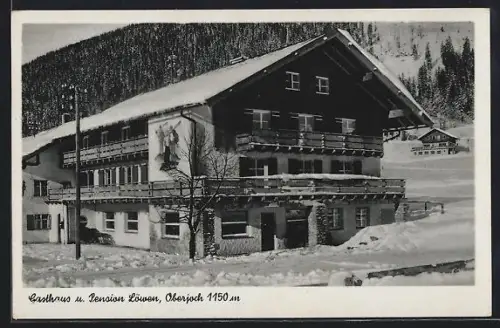 AK Oberjoch, Gasthaus und Pension Löwen
