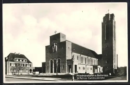 AK Friedrichshafen a. Bodensee, St. Petrus-Canisiuskirche