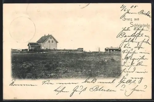 AK Schleimünde, Haus am Deich
