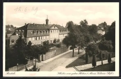 AK Rastatt, Kloster vom guten Hirten, Maria-Victoria-Stift