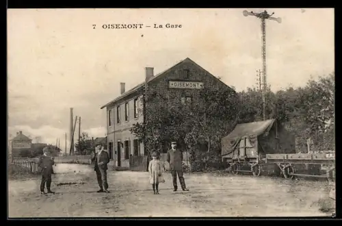 AK Oisemont, La Gare