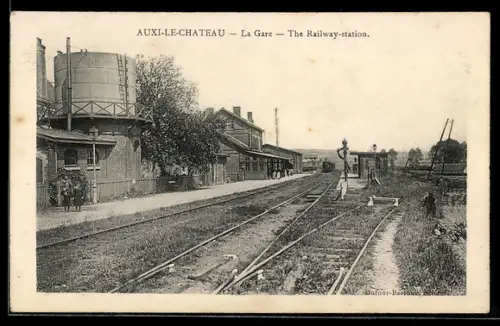 AK Auxi-le-Chateau, La Gare