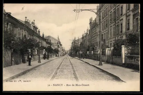 AK Nancy, Rue de Mon-Desert