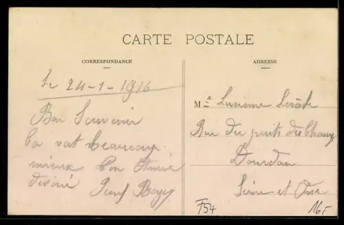 AK Nancy, Rue de Mon-Desert