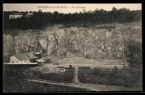 AK Fontenoy-le-Chateau, Les Carrières