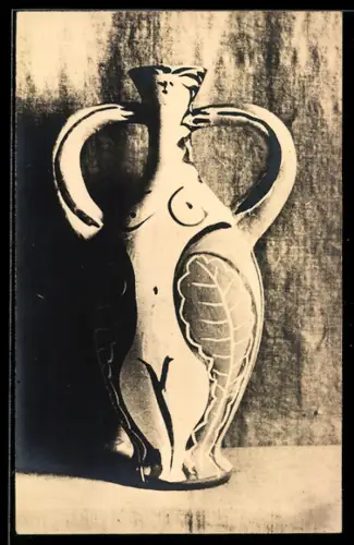 Künstler-AK sign. Pablo Picasso: Vallauris, Poterie, Cliché musée de Vallauris