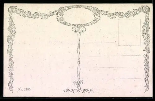 Künstler-AK R. Petko, Brünstiger Hirsch