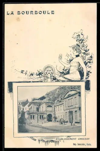 AK La Bourboule, Établissement Choussey