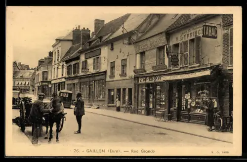 AK Gaillon /Eure, Rue Grande