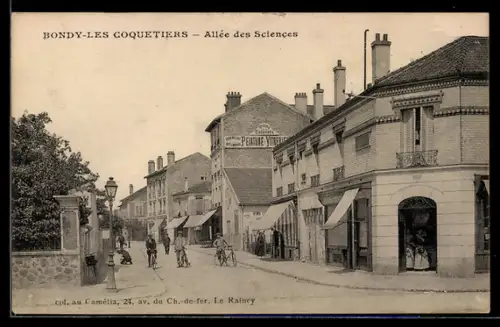 AK Bondy-les-Coquetiers, Allée des Sciences