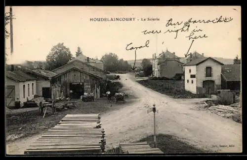 AK Houdelaincourt, La Scierie