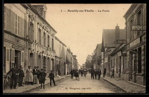AK Neuilly-en-Thelle, La Poste