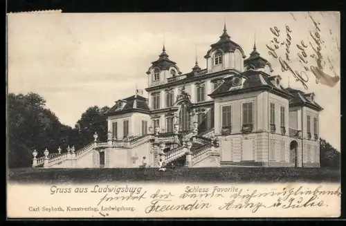 AK Ludwigsburg, Schloss Favorite