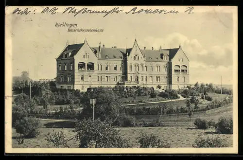 AK Riedlingen, Partie am Bezirkskrankenhaus