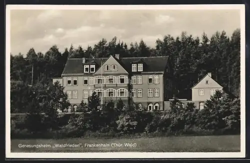 AK Frankenhain / Thüringen, Genesungsheim Waldfrieden