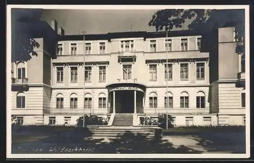 AK Dresden-Blasewitz, Waldparkhotel, Preller Strasse 16