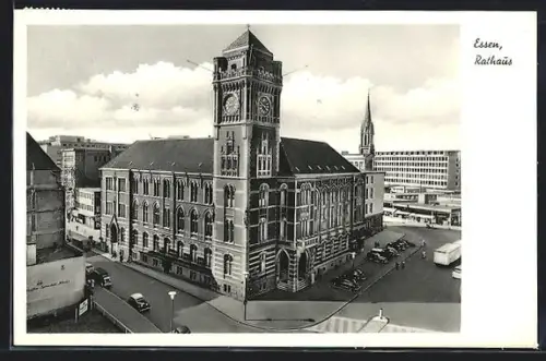 AK Essen / Ruhr, Rathaus