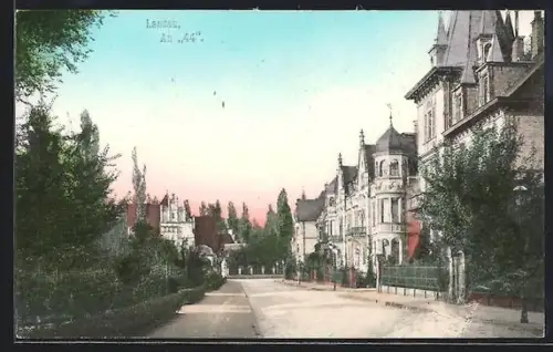 AK Landau, Am Wall, Villenansicht, An 44