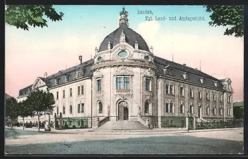 AK Landau, Kgl. Land- und Amtsgericht