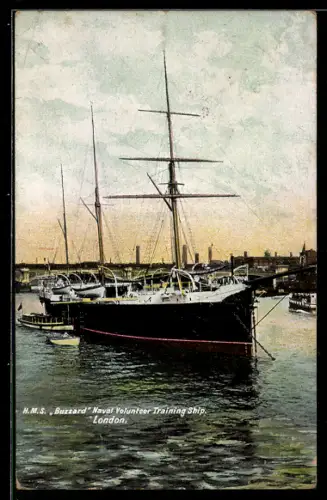 AK London, H.M.S. Buzzard, Naval Volunteer Training Ship